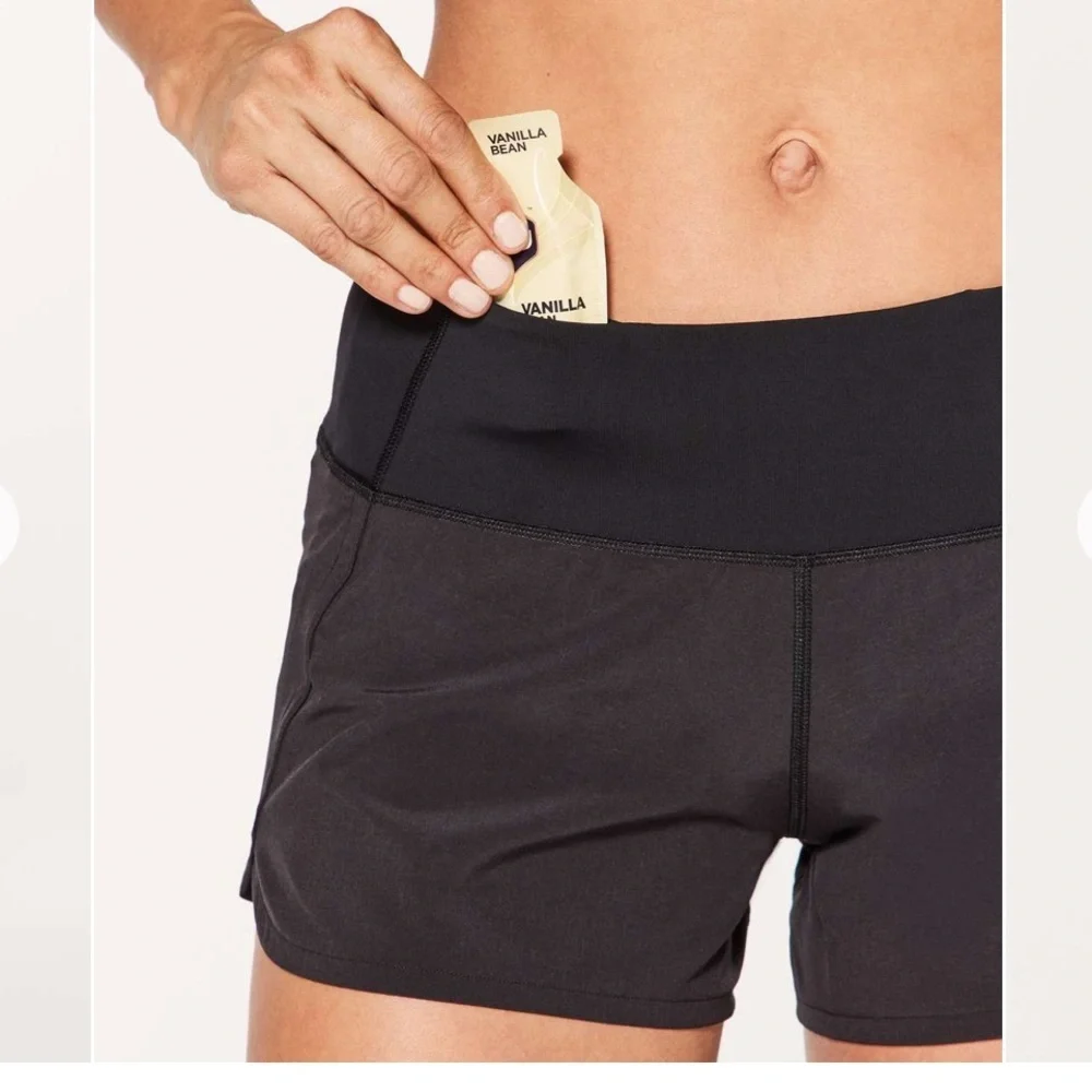 Lululemon Women’s Run Times Short II black size 6